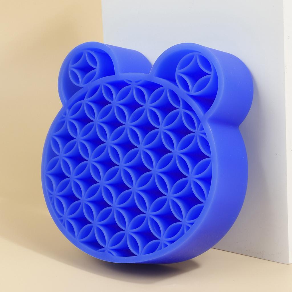 Silikon Nagelbürste Make-up Pinsel Ausstellungsständer Regal Aufbewahrungskoffer Trockengestell Bürstenhalter Make UP Halter Organizer