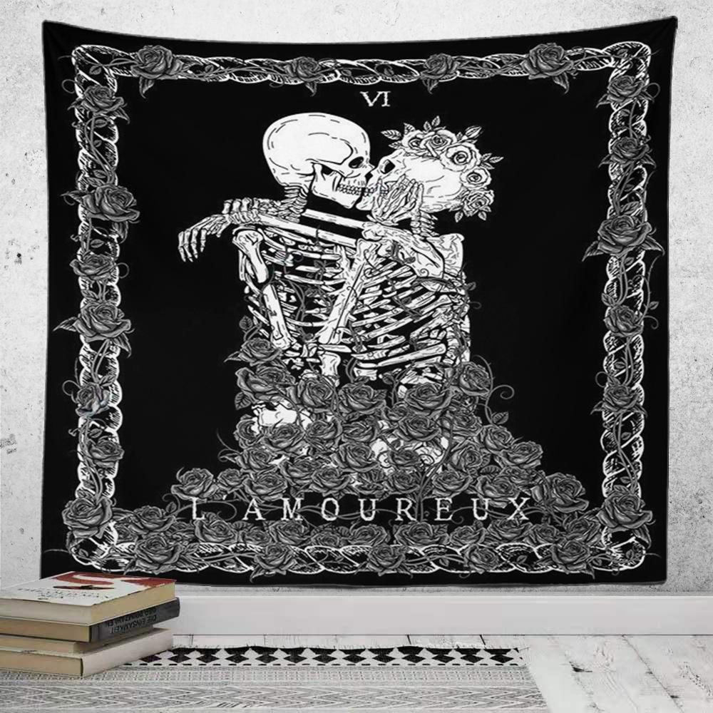 

Новый настенный гобелен черно-белые звезды украшения спальни гобелен гобелен искусство абстрактный фон ткань оптом 150x130cm