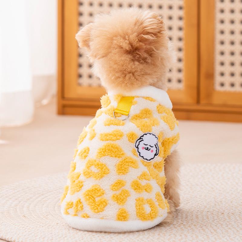 Clearance: Autumn & Winter Lamb Wool Hoodie for Small Dogs & Cats – Plush, Warm, and Cozy