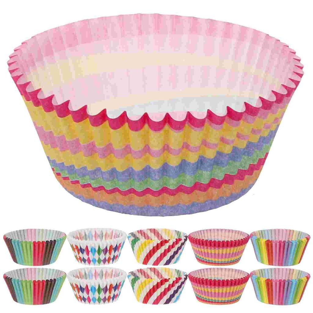 500 ks papírových kelímků, krabiček na dorty, muffinových košíčků, fólií na muffiny a pouzder na pečení
