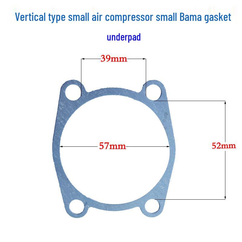 Ribao Air Compressor Piston Accessories: Paper Gasket, Cylinder Head, Liner, Asbestos Sealing Gasket