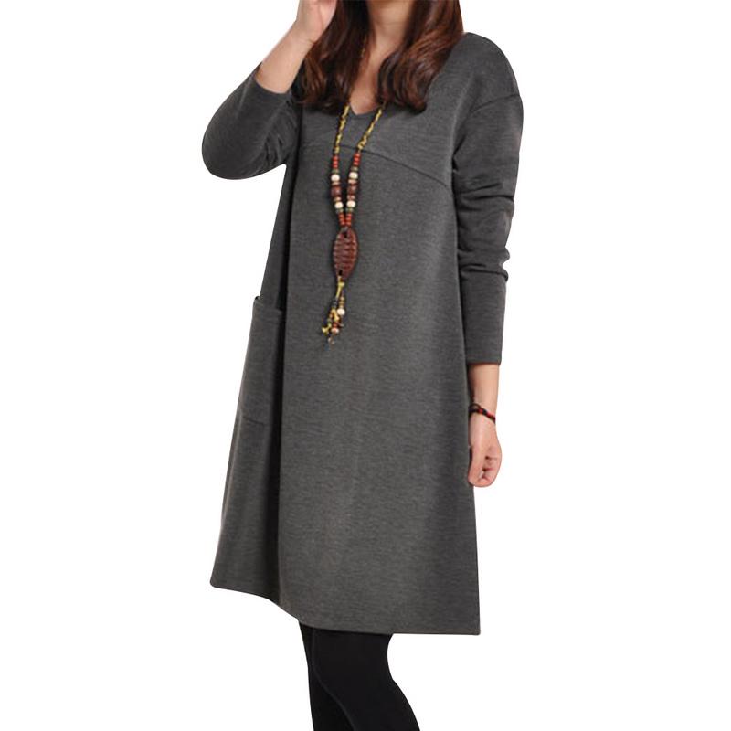 chinese dress ladies Ekouaer Women's Long Sleeve Maternity Dress Ribbed Knit Pregnancy Dress  Loose Pregnancy Clothes Black M at Amazon Women's Clothing store