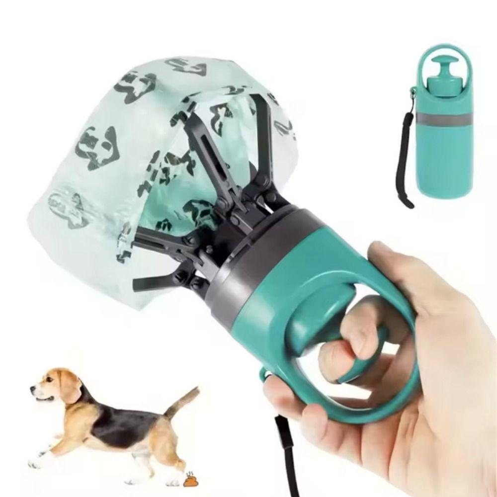 Portable Dog Pooper Scooper Handheld Fecal Collector Lightweight Poop Grabber  Training