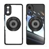 Custodia Magnetica in Metallo e TPU per Sony Xperia 1 VI 10 Supporto Caricatore Wireless Cover Antiurto a 360° per Xperia1 VII Xperia10 VII