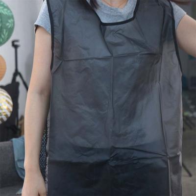 Baking Accessories Waterproof Kitchen Apron Transparent Oil Resistant Chef Apron Portable Durable Grilling Aprons Women