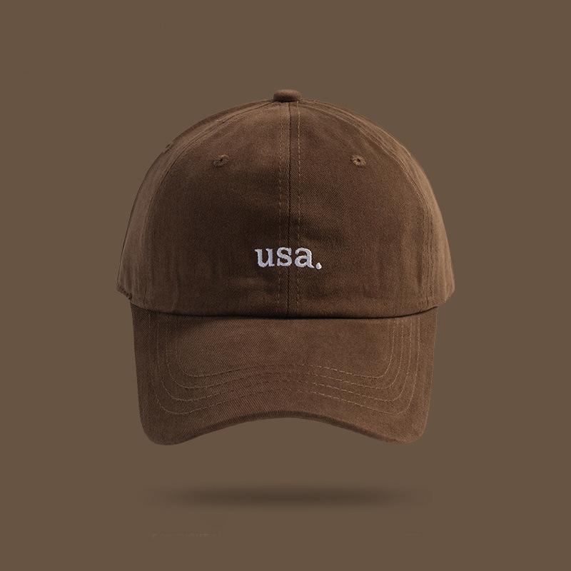 High quality Hat for Men and Women Embroidered Soft Top Baseball Cap Korean Version Versatile Street Student Couple Baseball Cap Showing Small Face