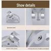 LANGZHIWEN Space Aluminum Drill-Free Wall Mount Handheld Shower Head Holder