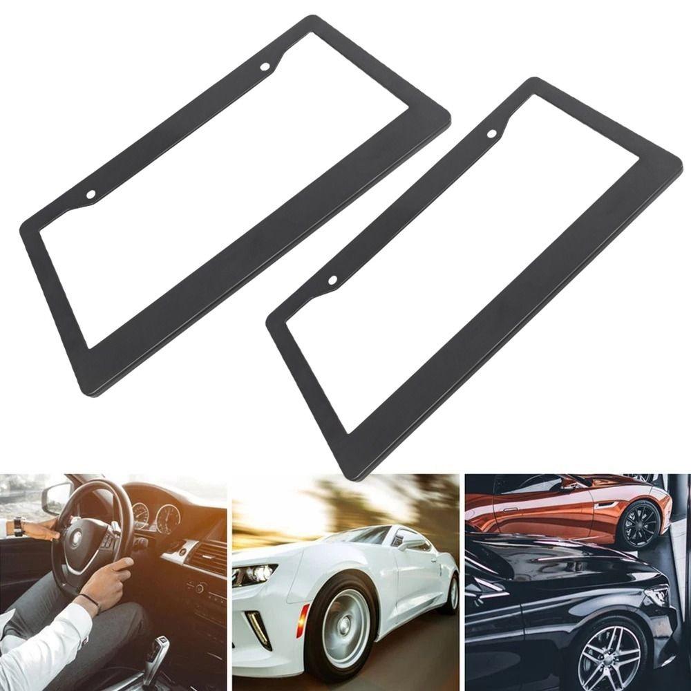 Universal License Plate Frame 2 Hole License Plate Bracket License Plate Holder US Standard