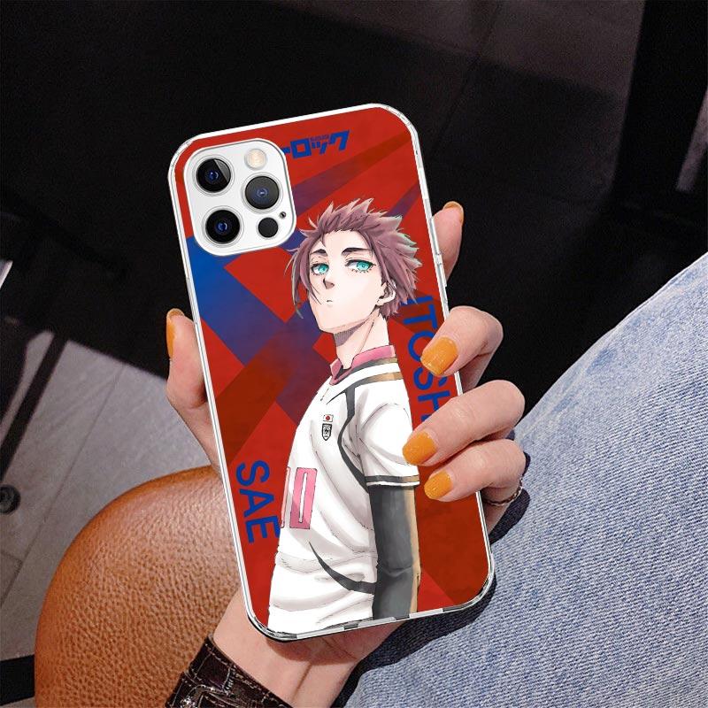 

Hot Anime Blue Lock Phone Case For iPhone 17 Air 16 Pro Max 16E 15 + 14 Plus 11 12 13 Mini 7 8 SE Gift Print Cover Fundas iPhone 13 Pro Max