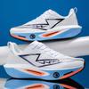 Breathable Fabric Upper Wear-Resistant Cushioning Shoes Round-Toe Lace-Up Running Men's Fashionable Casual Comfortable Sports