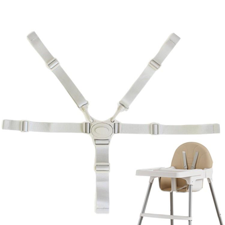 5bodový bezpečnostní postroj pro jídelní židličky a kočárky