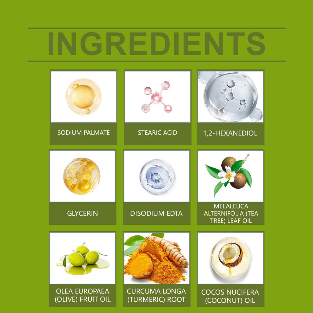 Soothing Soap Bar Tea Oil Skin Soothing Soap Is Suitable For Sensitive Skin To Redness, Swelling And Itching Bath Soap