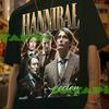 Hannibal Lecter T-Shirt: Retro 90er Bootleg Style T-Shirt