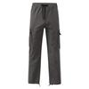 Spring and Autumn Men's Overalls Drawstring Drawstring Pocket Color Matching Long Pants