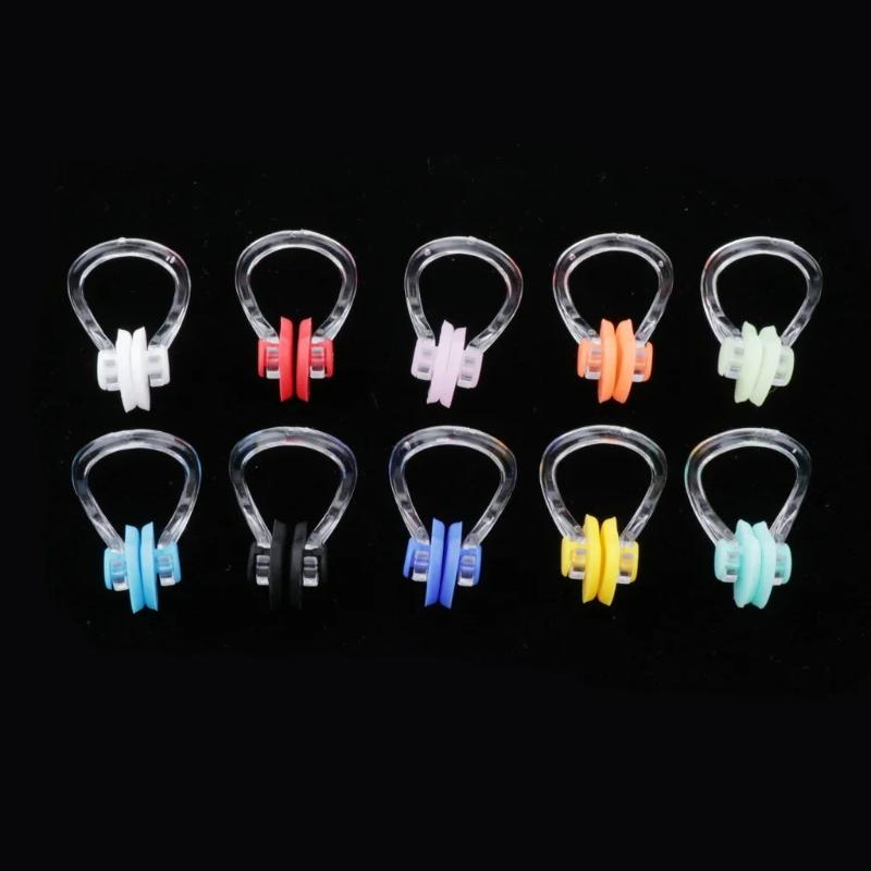 Swimming Nose Clip Soft Skin-Friendly Silicone Reusable Waterproof No Hurt for Adult Kids Diving Beginner