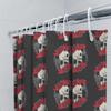 Spooky Halloween Shower Curtain Gothic Horror Bat Skull Tapestry Van Gogh Home Decor Bathroom Set Vintage Macabre Wall Hanging