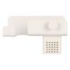 Hair Dryer Holder Punching Wall Mounted Space Saving Hair Dryer Rack with Storage Cup