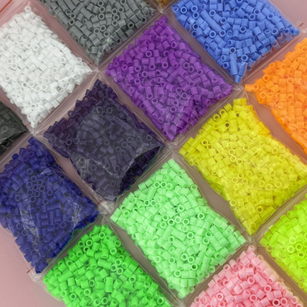 Perline Hama 5MM 1000Pz Puzzle Pixel Perler Perline da Stirare per bambini Hama Beads Fai da te Regalo Fatto a Mano di Alta Qualità giocattolo Perline Termosaldabili