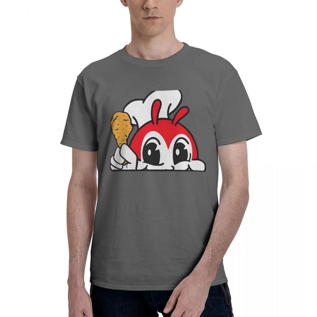 JOLLIBEE PEEKING CUTE CHICKEN JOY FILIPINO STICKER 100 Cotton Casual Breathable Confortable TShirt Designer Clothes Men Men
