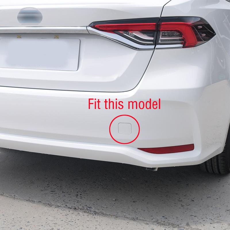 Car Rear Bumper Tow Hook Cover Cap Trailer Hauling Eye Lid For Toyota