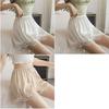 Ice Silk Women's Mid-Waist Loose Safety Shorts - Lightweight Summer Base Layer