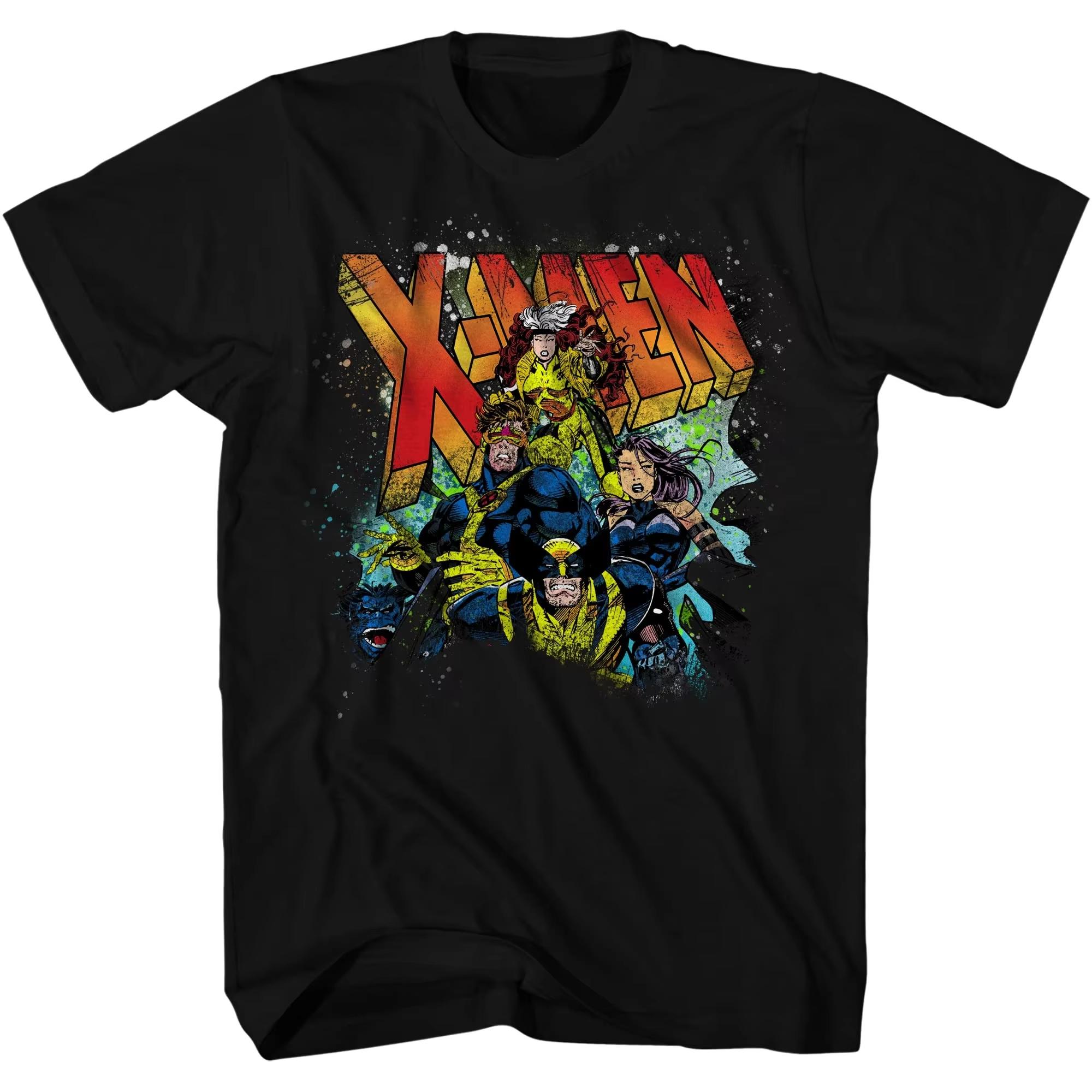 

Marvel-authorized New Summer Fashion Printed Tshirts for Both Men and Women Featuring Marvel s Fun and Casual Round-neck Designs S