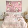 K-Kilakkuma Japanese Cartoon Printed Large Wall Tapestry Cheap Hippie Wall Hanging Bohemian Wall Tapestries Mandala Home Decor