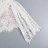 European & American Sexy Lace Irregular Bandeau Dress with Fishbone See-through Waist