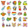 50 Small Fresh and Cute Wind Animal Stickers Water Cup Suitcase Decoration Stickers Waterproof