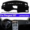 Auto Sonnenschutz DashMat Pad Teppich Anti-Uv Automobil Schutz Auto Dashboard Abdeckung Dash Matte Für Peugeot 307 Auto Styling