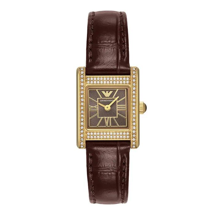 AR11705 (Genni) Genni Square Women's Leather Watch