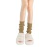 Women's Leg Warmer Fuzzy Knitted Leg Sleeve Winter Students Girls JK Foot Cover