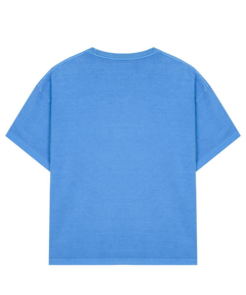 Matile Rockystar Vintage Oversized T-Shirt / Blue