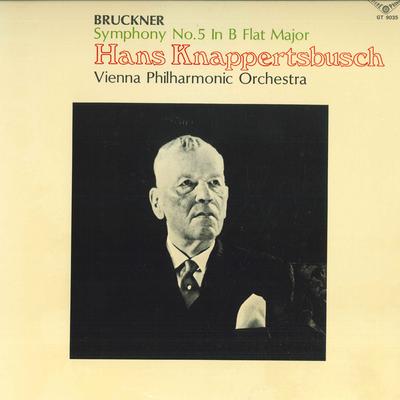 LP Record HANS KNAPPERTSBUSCH WIENER PHILHAR  Bruckner Symphony No. 5 In B Flat  GT9035 LONDON 1975 Japan Classical Used