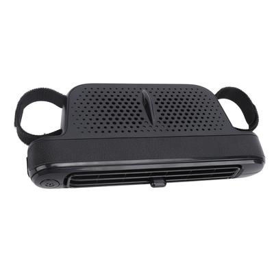 Car Fan for Backst St Cooling Fan 3 Speeds Bladeless USB Car Hdrest Fan for Front Rr St Angle