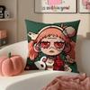 Heavy Metal British Band BBring Me the HHorizon Cushion Cover Pillowcase Short Plush Invisible zipper Room Sofa Cushion Cover