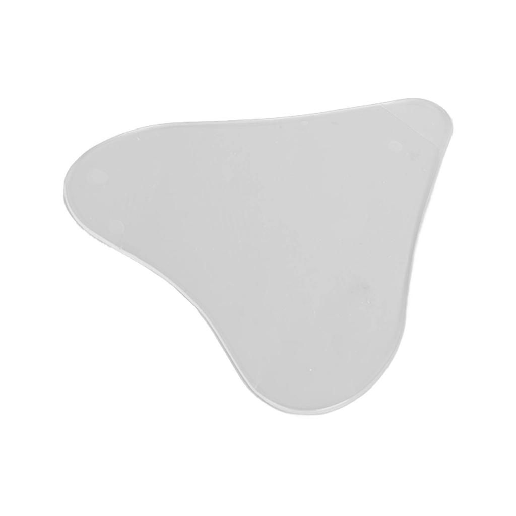 Silicone Chest Wrinkle Pad Transparent Triangle Shape Reusable Washable Chest Prevent Wrinkle Patch
