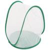 Large Green Insect Mesh Cage Butterfly Habitat Foldable with Handle for Insect Observation Feeding