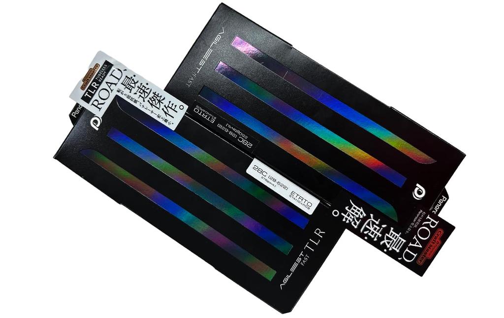 [Amazon.co.jp Exclusive] Panaracer Agilist FAST TLR Tires (Set of 2) 700x28C Tubeless Ready Black (F728TR-AGF-B-2P)