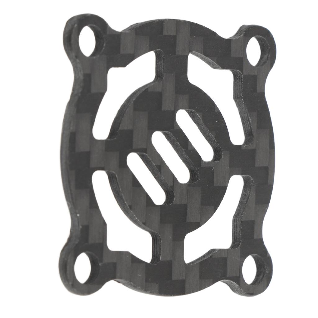 30x30mm Kühlgebläseabdeckung Kohlefaser RC Elektromotor Lüfter Wärmeableitungsabdeckung