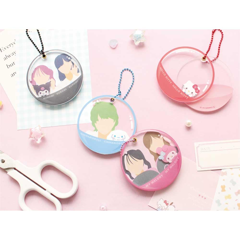 [Tee's Factory] Sanrio Capsule-Style Frame Keychain My Melody