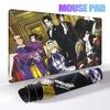 PC Black Butler Mouse Pad Game Player Computer Accessories Table Pad Laptop Keyboard Pad Large Non-Slip Carpet Anime Mousepad