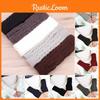 Cozy Winter Arm Warmer Fingerless Mittens With Thumb Hole Design