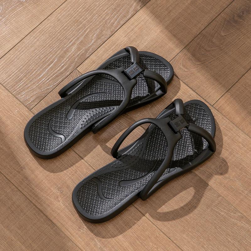 

Бесплатная доставка Складные противоскользящие дорожные тапочки для пар - Легко носить для использования в помещении, дома или в отеле 35-36 чёрный