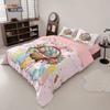3pcs Easter Happy Egg Printed Core free Down Duvet Cover Set Comfortable Bedroom Bedding Decoration Machine Washable