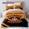 Name Custom Pittsburgh Pirates Pattern Bedding Set Quilt Cover Pillowcase Home Decor Gift (1 * duvet cover + 2 * pillowcase, without core)