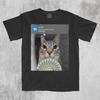 Ring Cat with Motion Meme Shirt, Cursed Cat, Funny Meme Shirt, Ironic Shirt, Cat Lover Gift, Oddly Specific, Unhinged Shirt, Cursed, Cringe