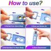 Women Anti-theft and Anti-wolf Portable Alarm High Volume Double Flash Light Safety Self-defense Kid Personal Distress Device