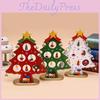 Creative Wooden Christmas Tree Ornament Handcrafted For Festive Holiday Decor