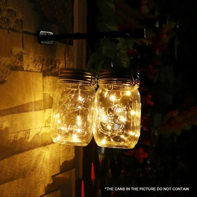Enchanting 10led Outdoor And Indoor Solar Mason Jar Light Lids For Beautiful Weddings